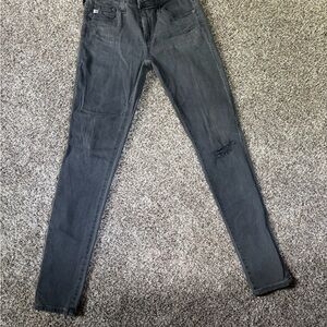 AG Adriano Goldschmied Women's Charcoal Skinny Jeans